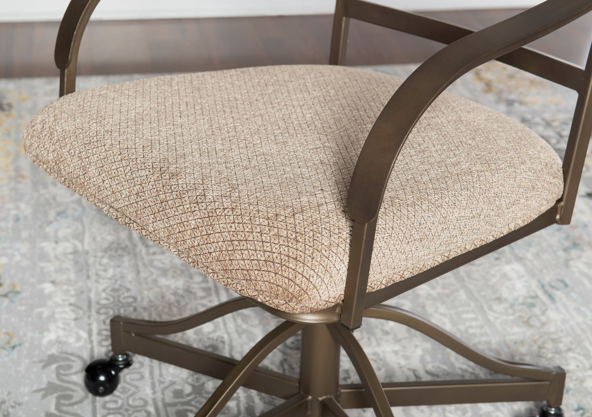 Hamilton Swivel Arm Chair (Set of 2)