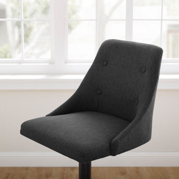 Bruce Gray Adjustable Bar Stool