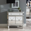Milan Mirrored 1 Drawer 2 Door Console