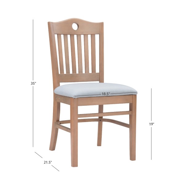 Bianca Natural Chair (Set of Two)