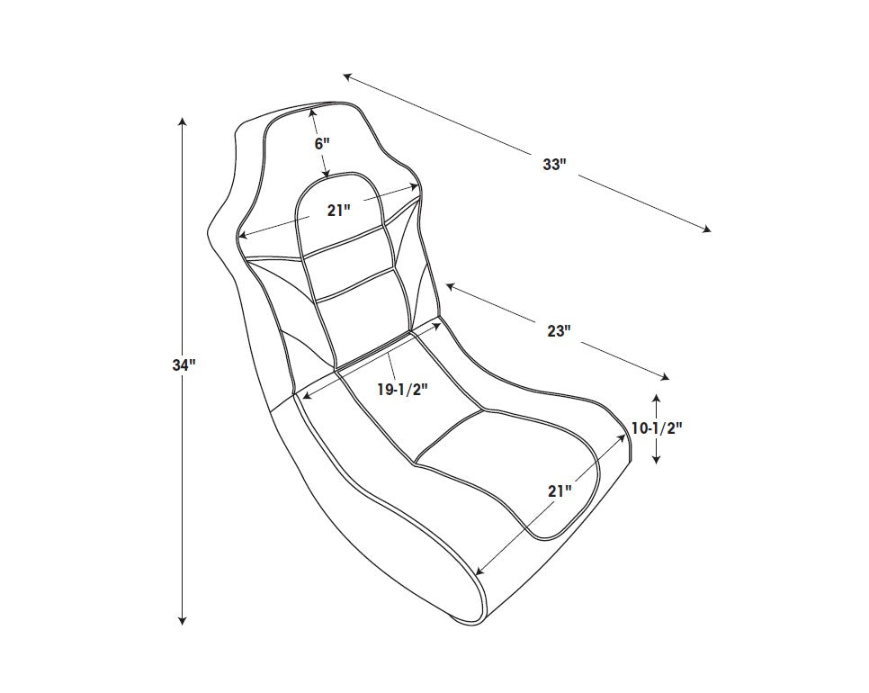 Klutch Pink Game Rocking Chair