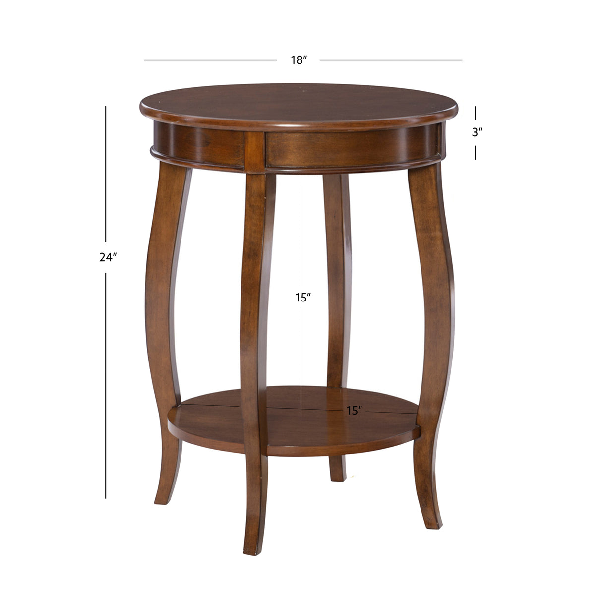 Rainbow Round Side Table