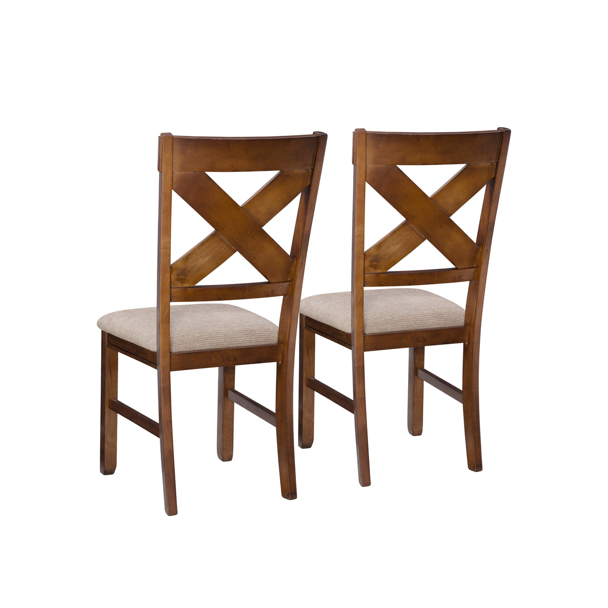 Kraven Dark Hazelnut Dining Side Chair (Set of 2)