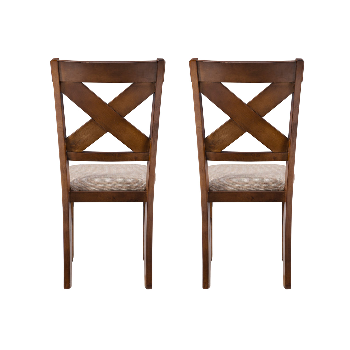 Kraven Dark Hazelnut Dining Side Chair (Set of 2)