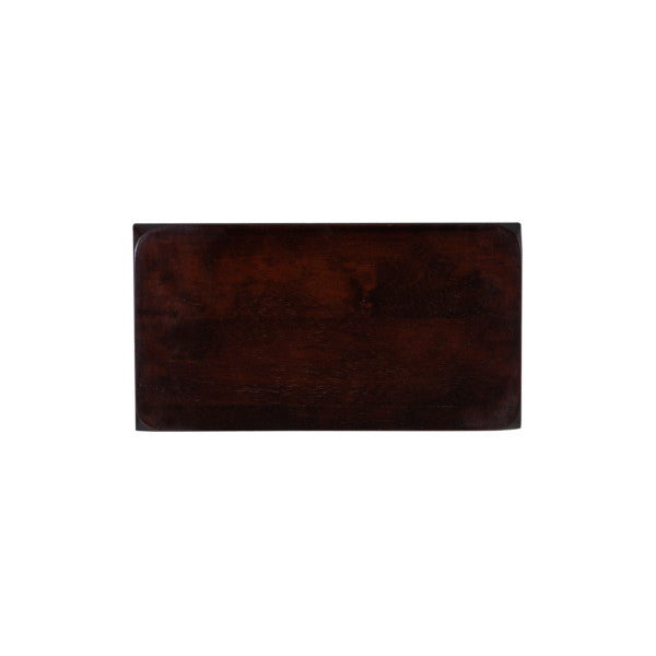 Saddle Dark Brown Stool