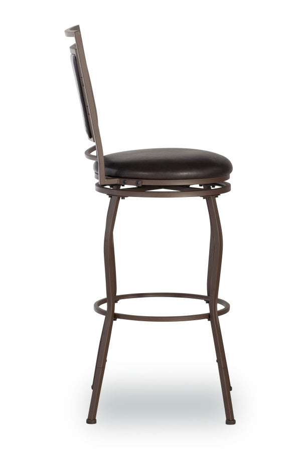 Townsend Dark Brown Adjustable Stool (Set of 3)