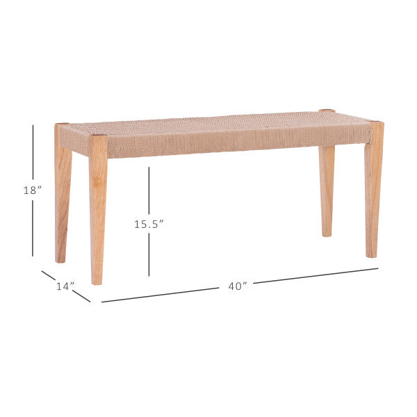 Cosgrove Black Dining Bench