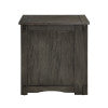 Mission Gray Side Table