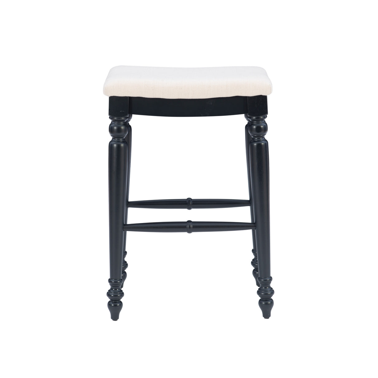 Marino Antique Backless Bar or Counter Stool