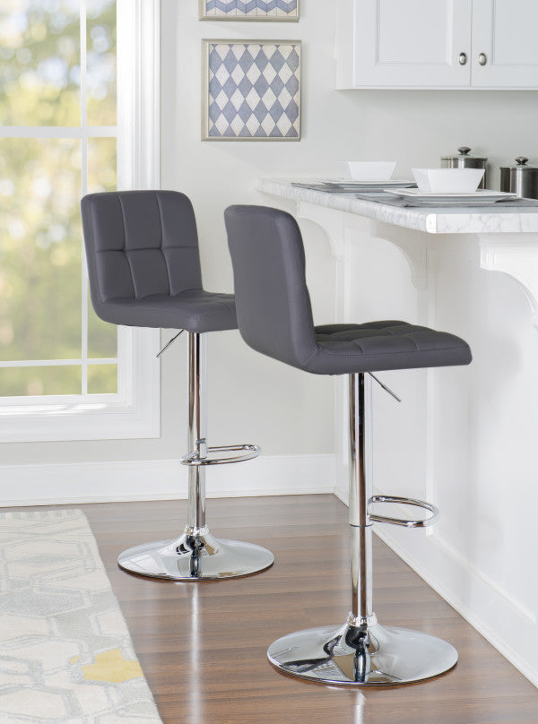 Brandt Faux Leather Bar Stool