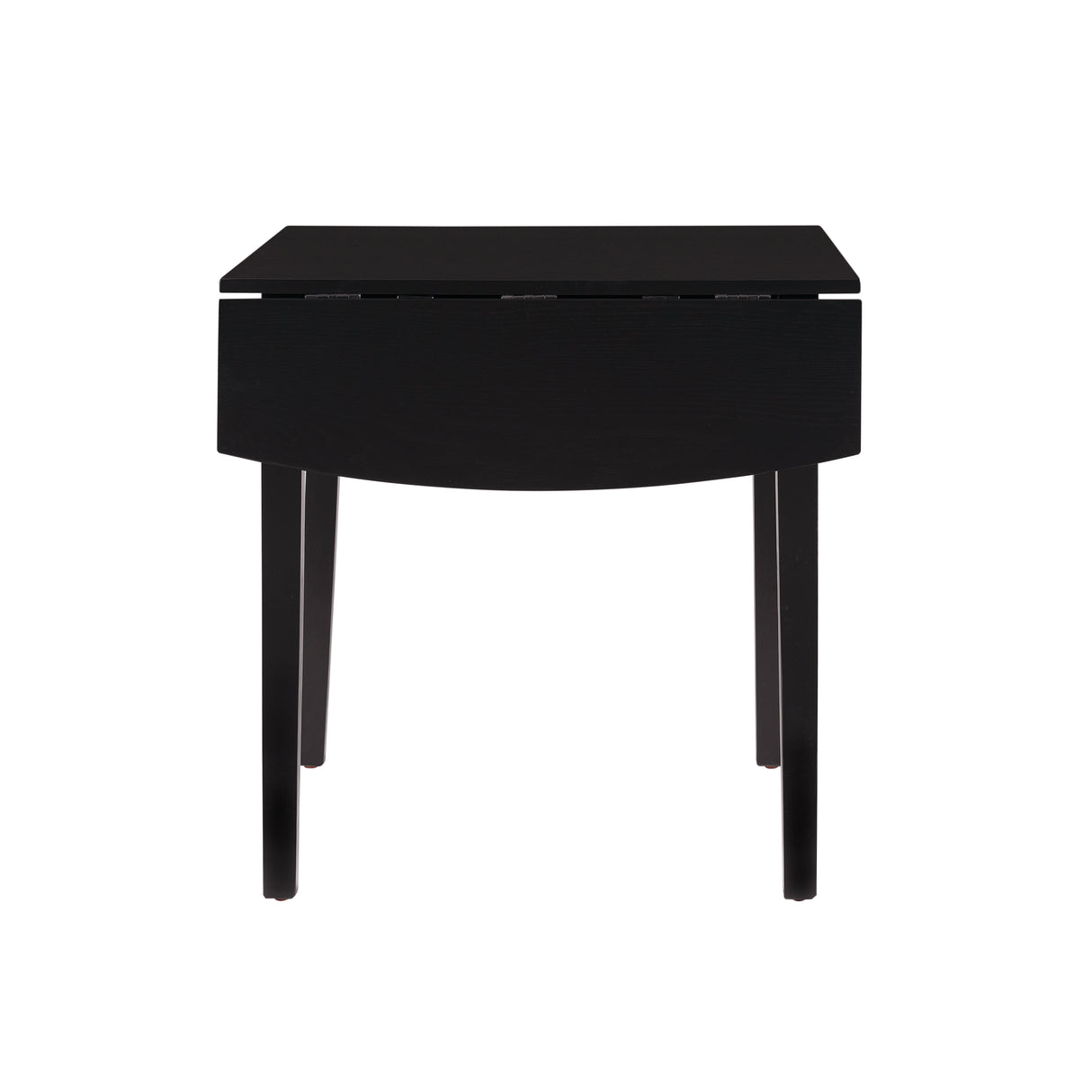 Torino Black Square Drop Leaf Table