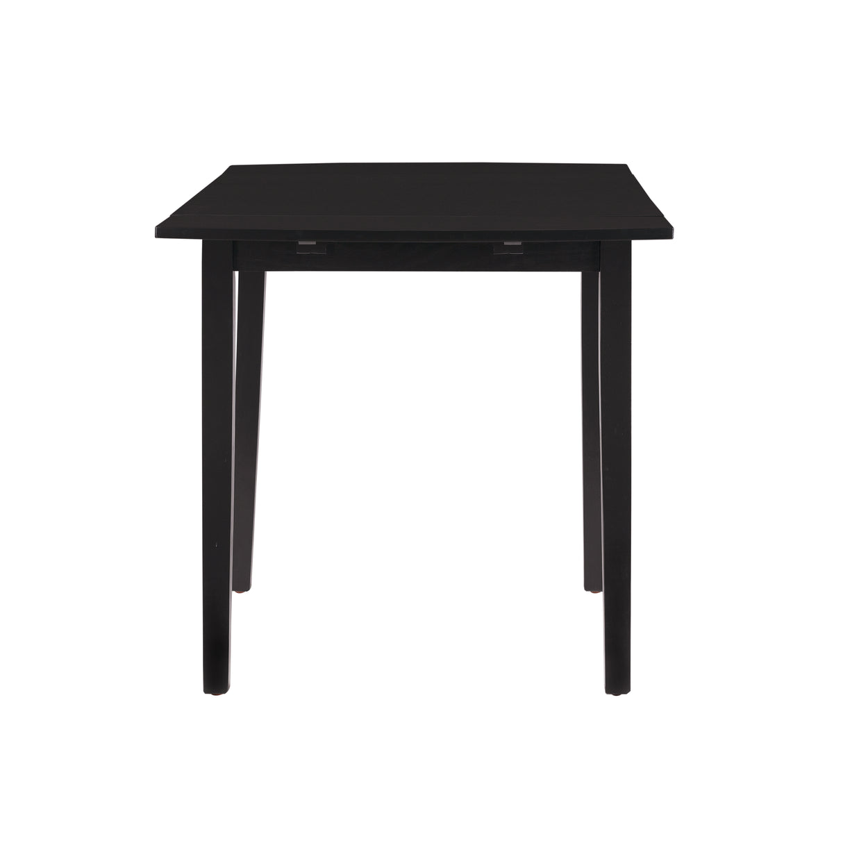 Torino Black Square Drop Leaf Table