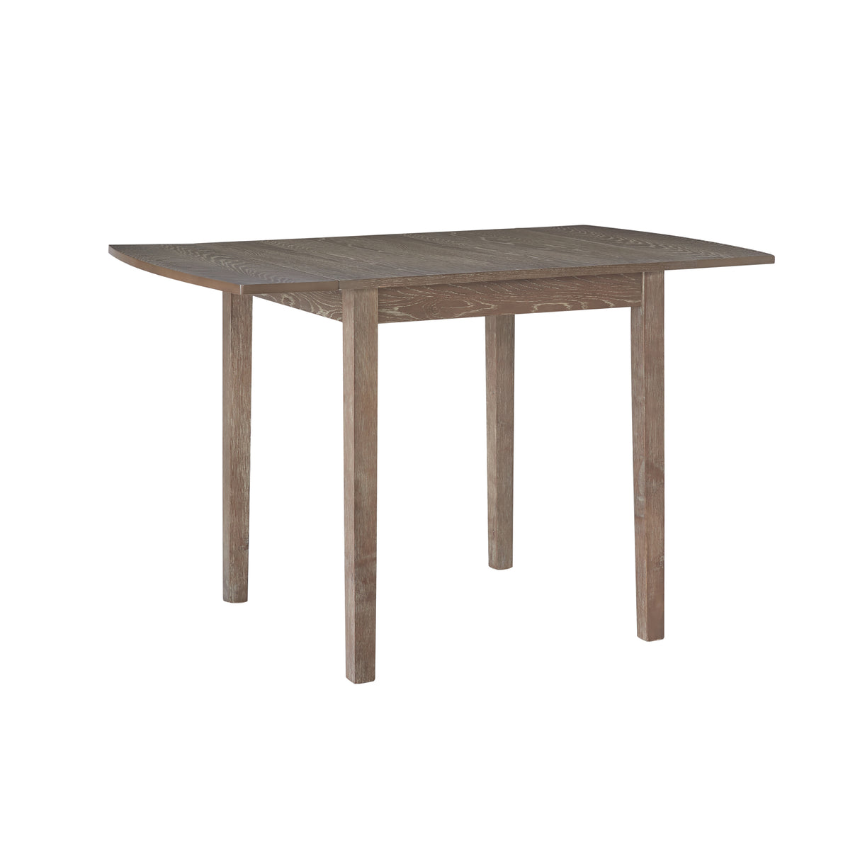 Torino Black Square Drop Leaf Table