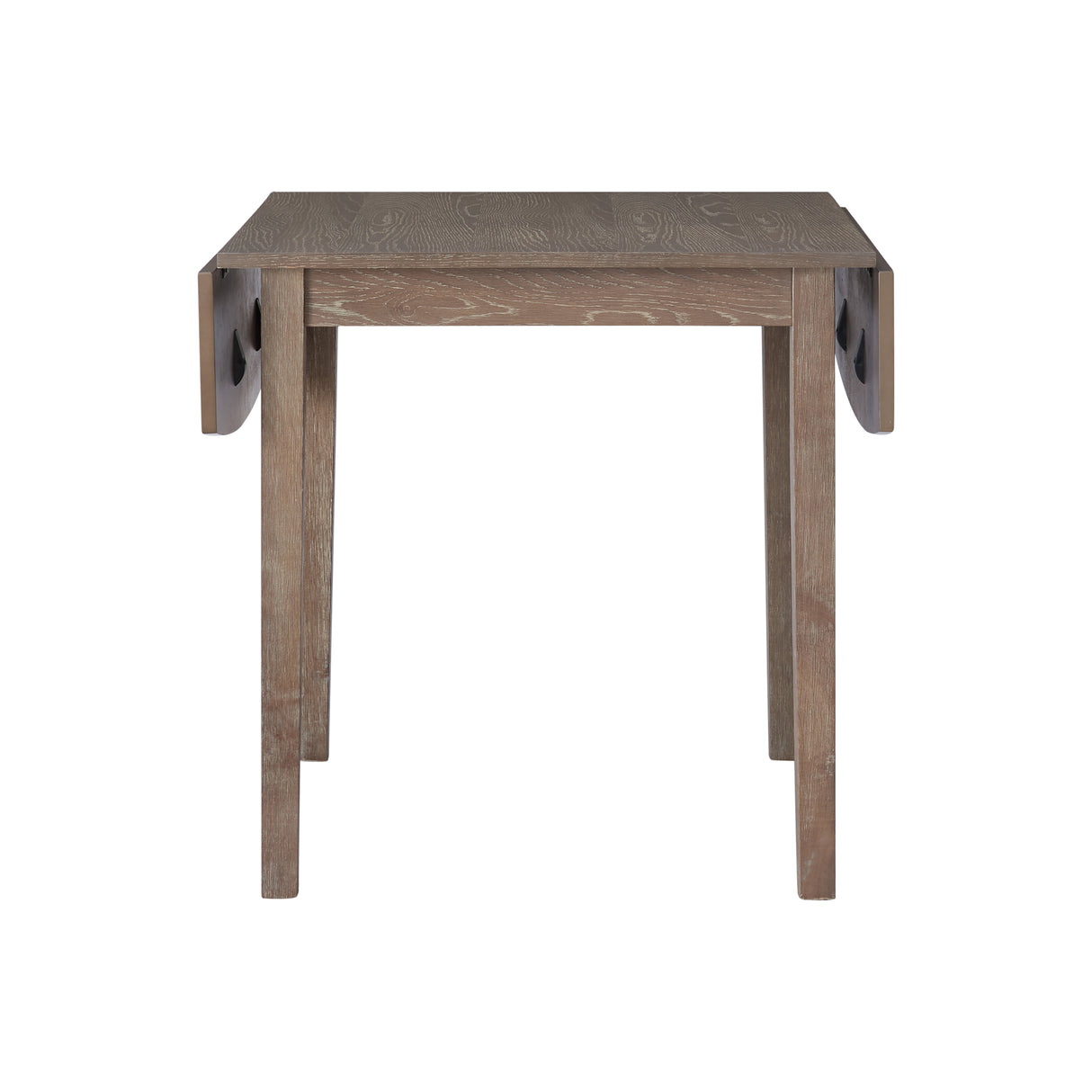 Torino Black Square Drop Leaf Table