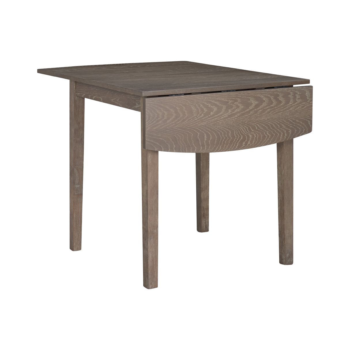 Torino Black Square Drop Leaf Table