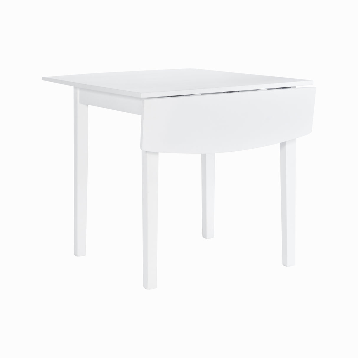 Torino Black Square Drop Leaf Table