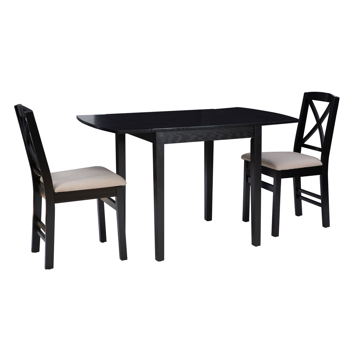 Torino 3 Pc Drop Leaf Dining Set