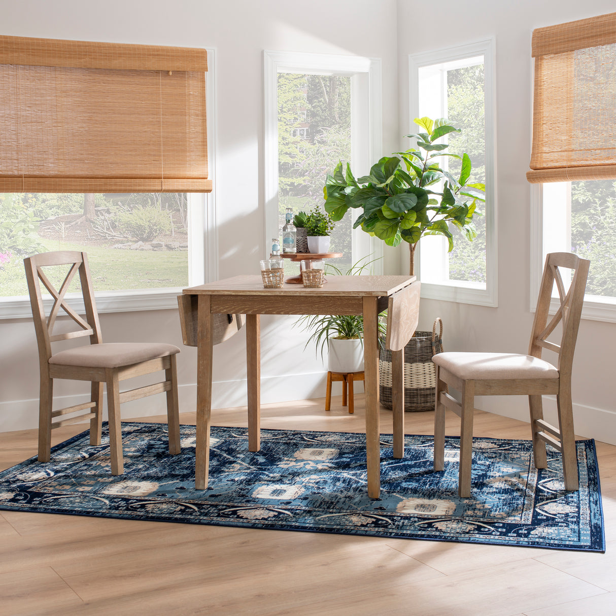 Torino 3 Pc Drop Leaf Dining Set