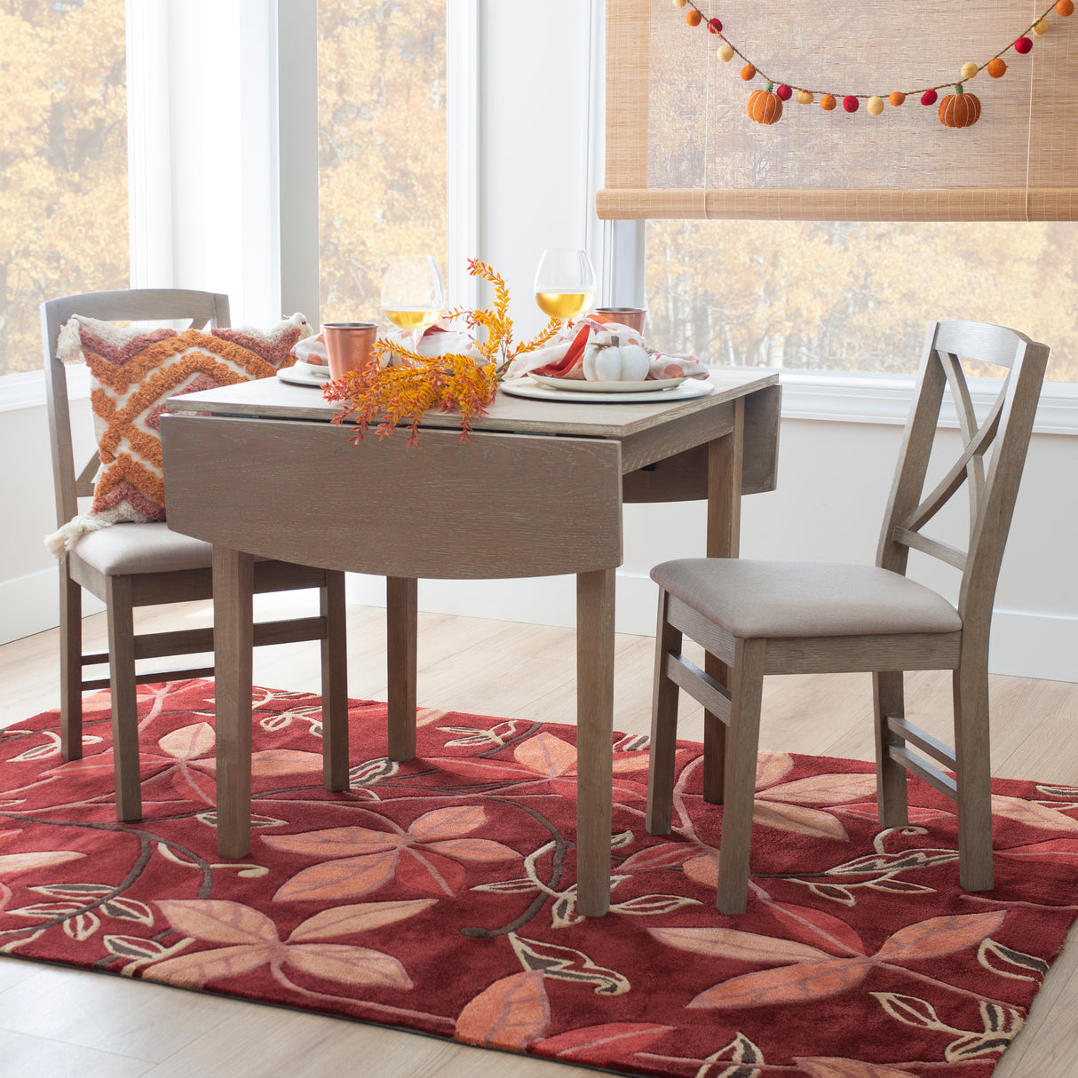Torino 3 Pc Drop Leaf Dining Set
