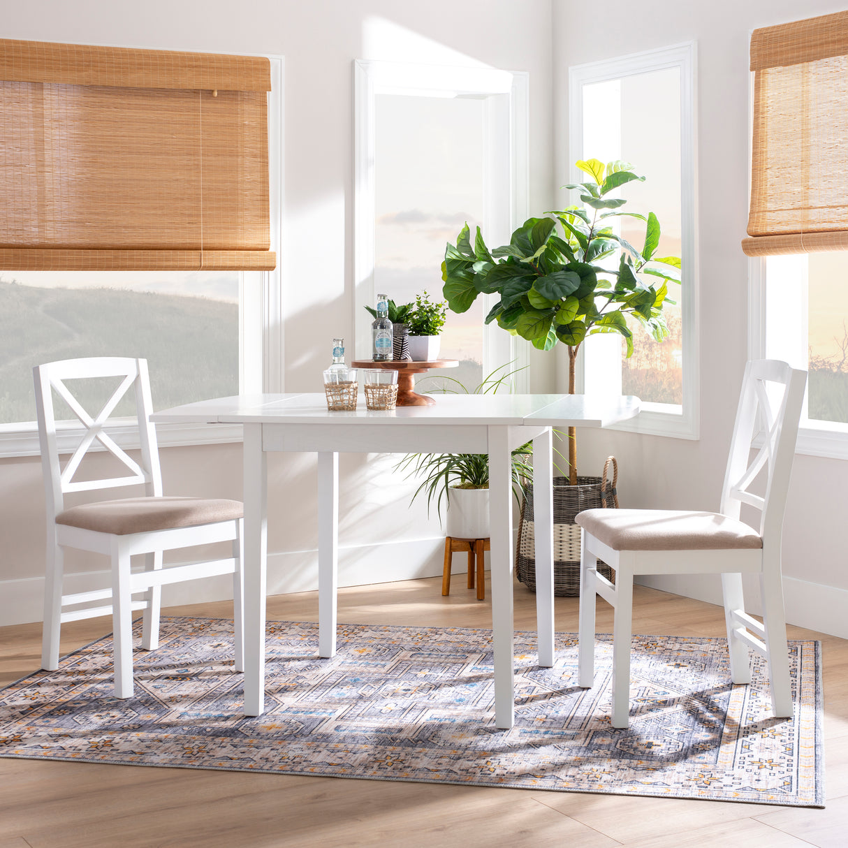 Torino 3 Pc Drop Leaf Dining Set
