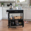 Cameron Kitchen Cart Granite Top