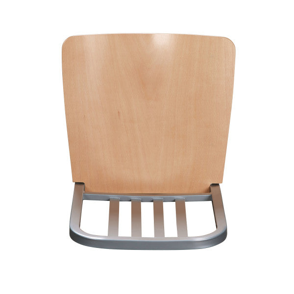 Soren Metal Bar Stools With Wood Seat (Set of 2)