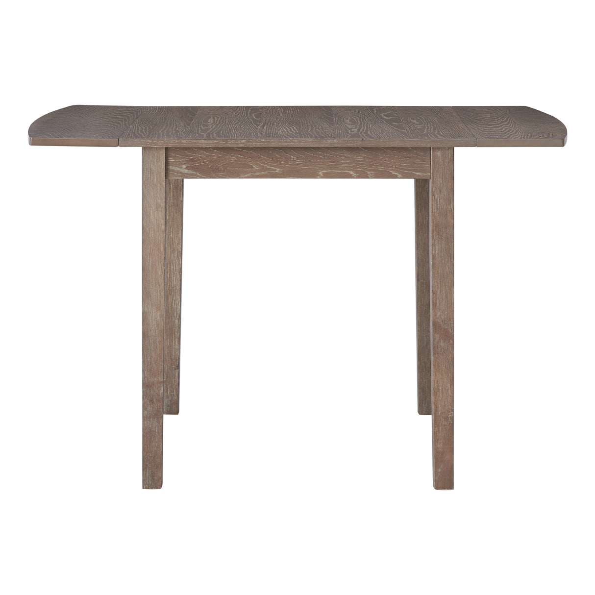 Torino Black Square Drop Leaf Table