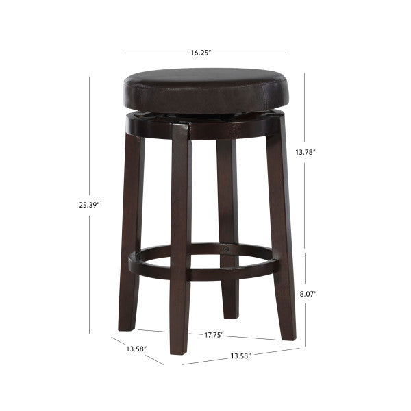 Maya Faux Leather Stool