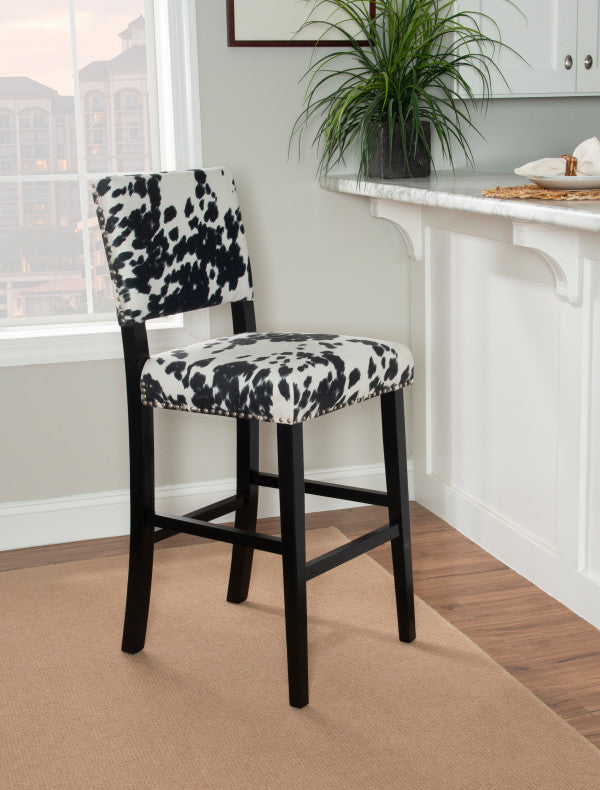 Corey Cow Print Stool