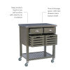 Robbin Wood Kitchen Cart