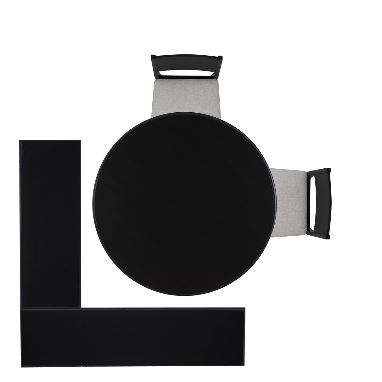 Norah Upholstered 4PC Nook Set