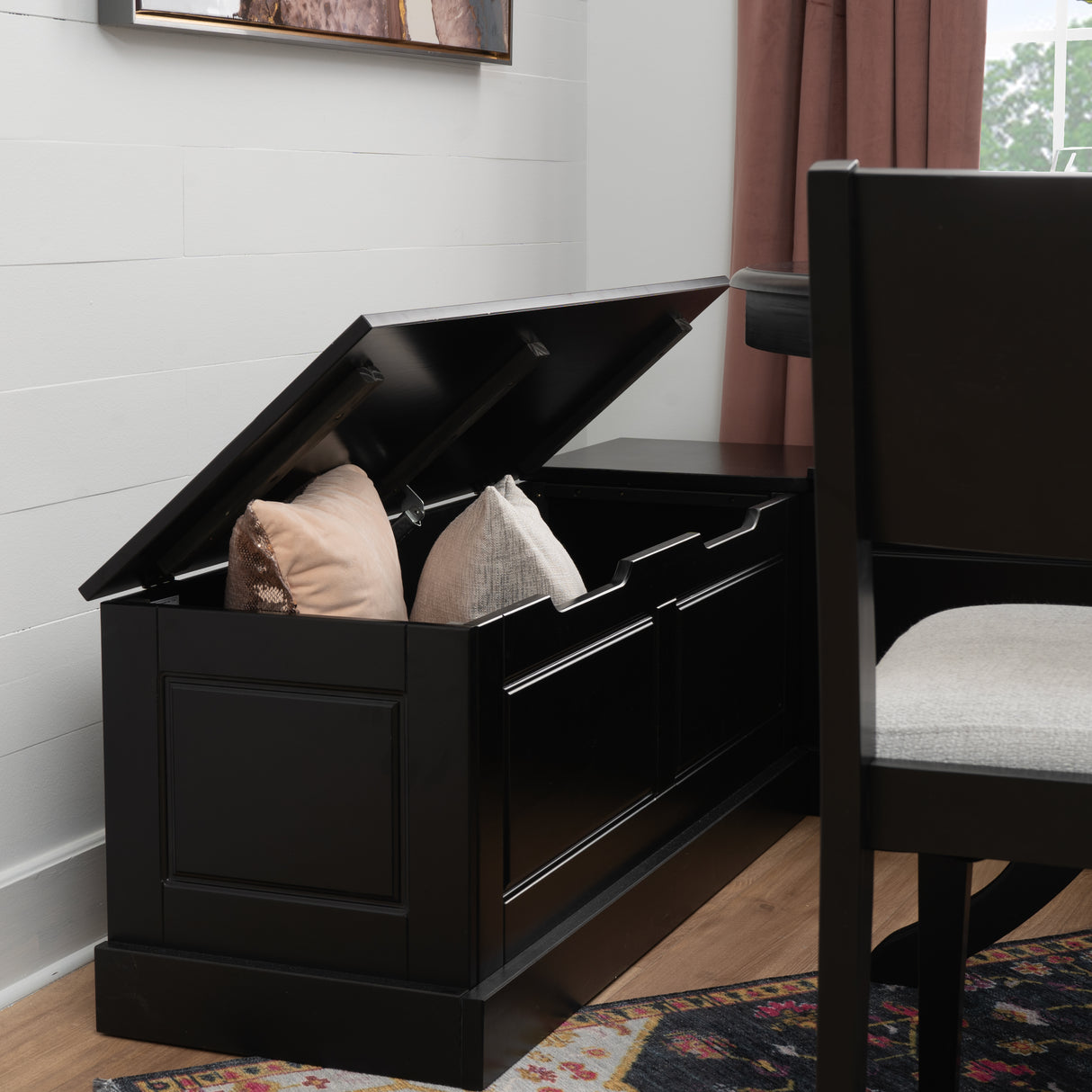 Norah Upholstered 4PC Nook Set