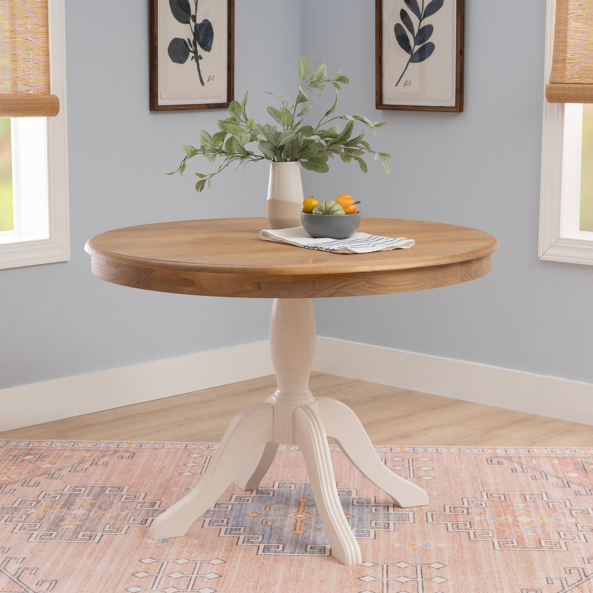 Norah Black Pedestal Table