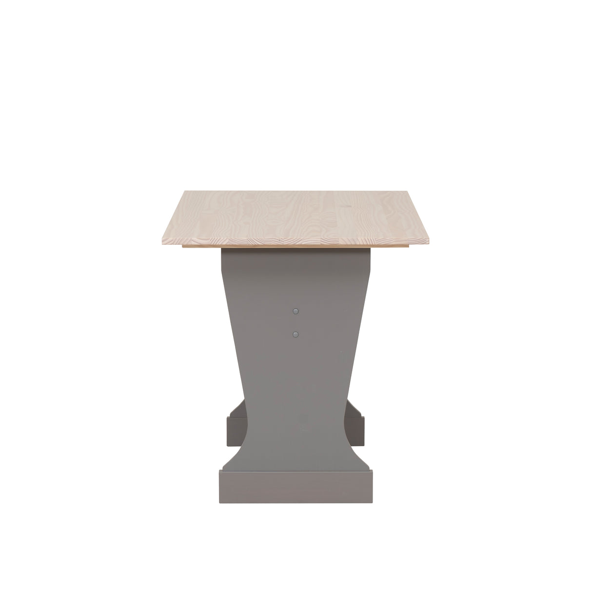 Norah Grey Maple Trestle Table