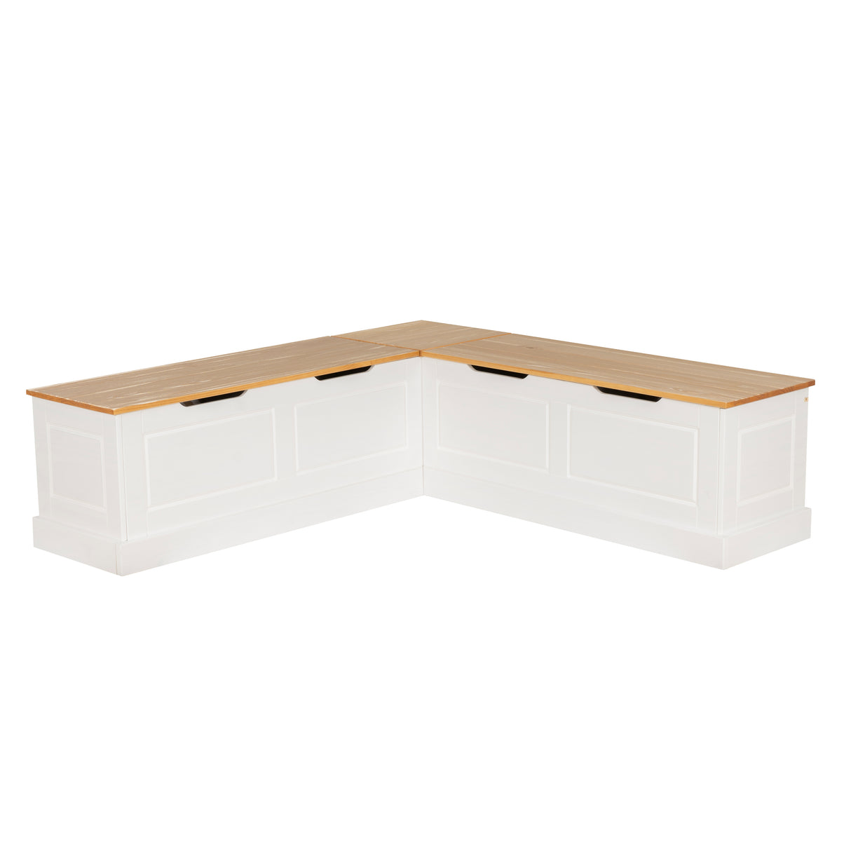 Norah Backless Corner Nook with 5-Piece Cushion Set