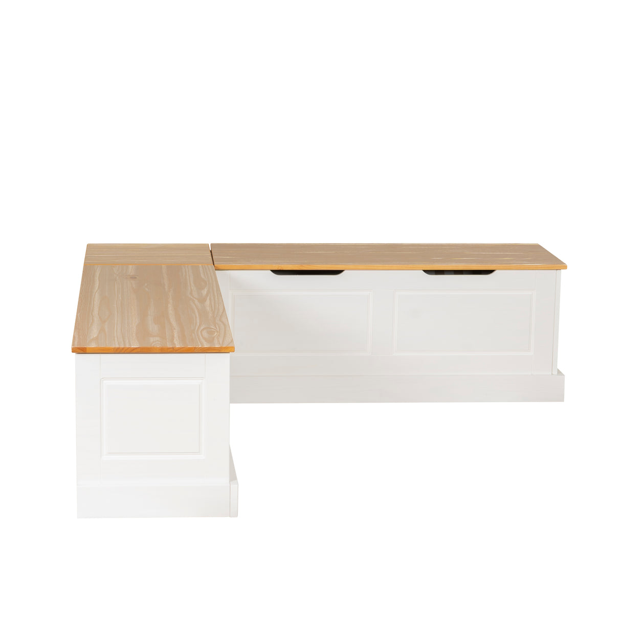 Norah Backless Corner Nook with 5-Piece Cushion Set