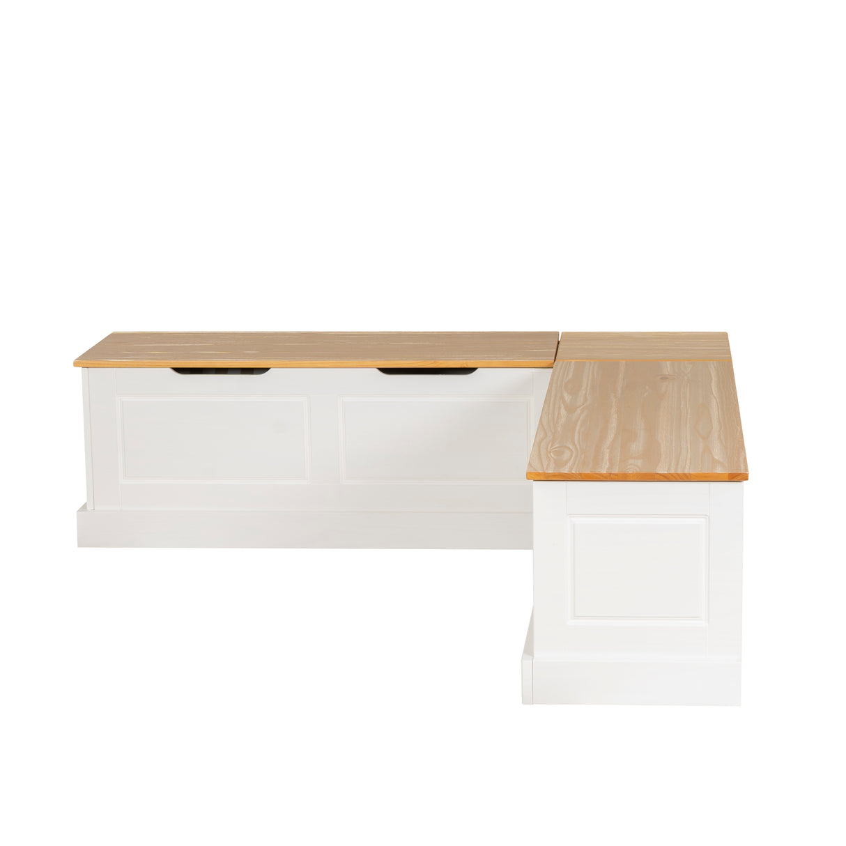 Norah Backless Corner Nook with 5-Piece Cushion Set