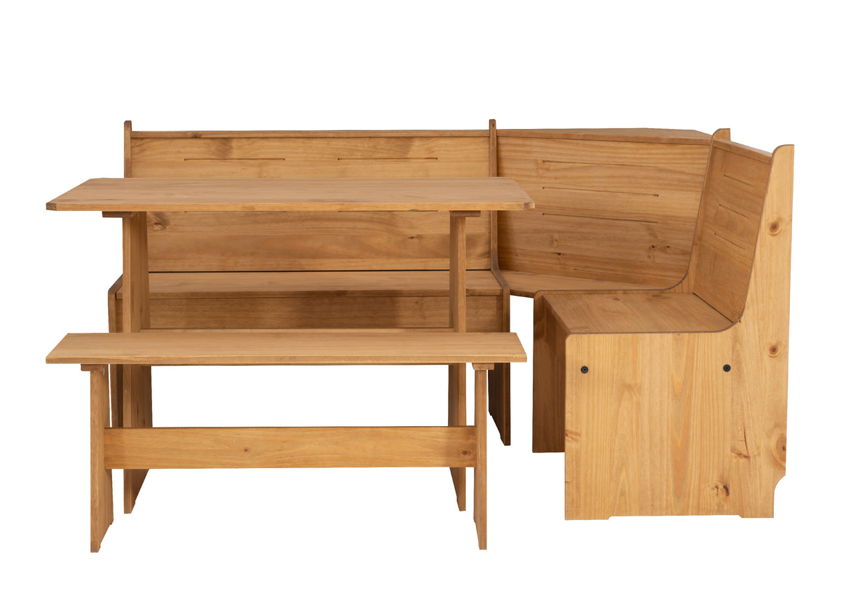 Willow Natural Corner Nook Set