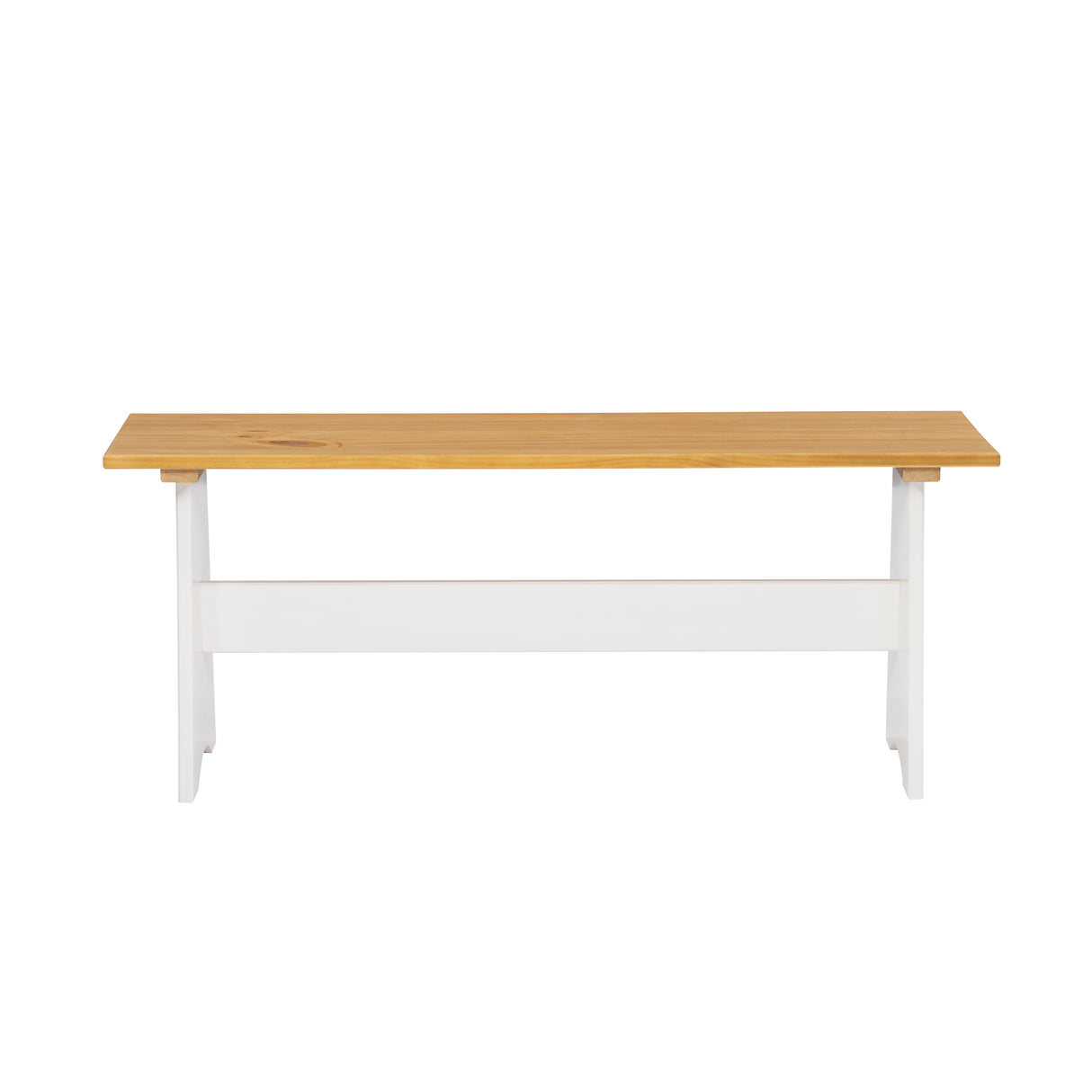 Pender Honey White Large Backless Bench