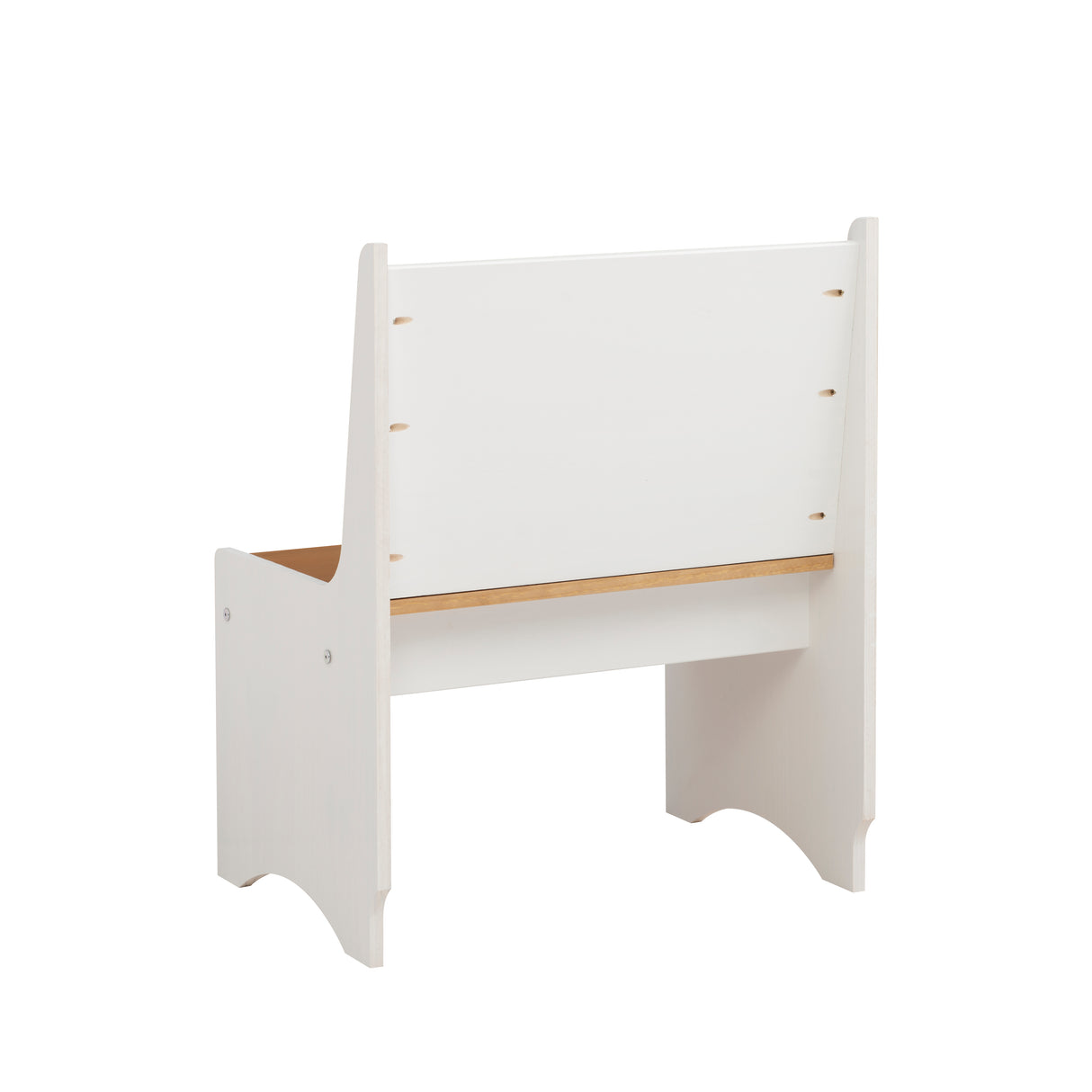 Pender Honey White Small Back Rest Bench