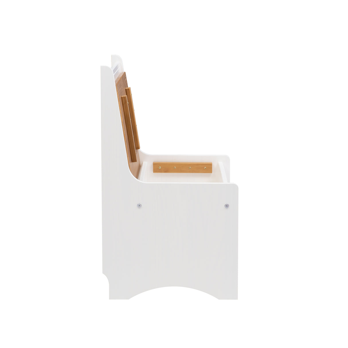 Pender Honey White Small Back Rest Bench