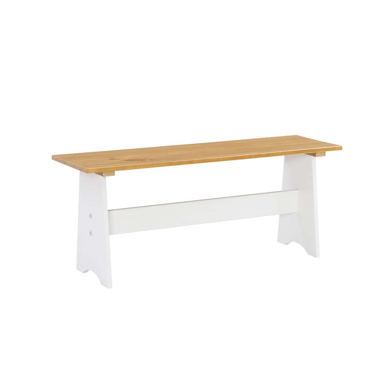 Pender Honey White Large Backless Bench