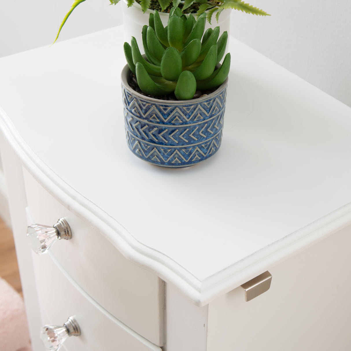 Jasmine White Jewelry Armoire