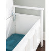 Laredo White Storage Bench