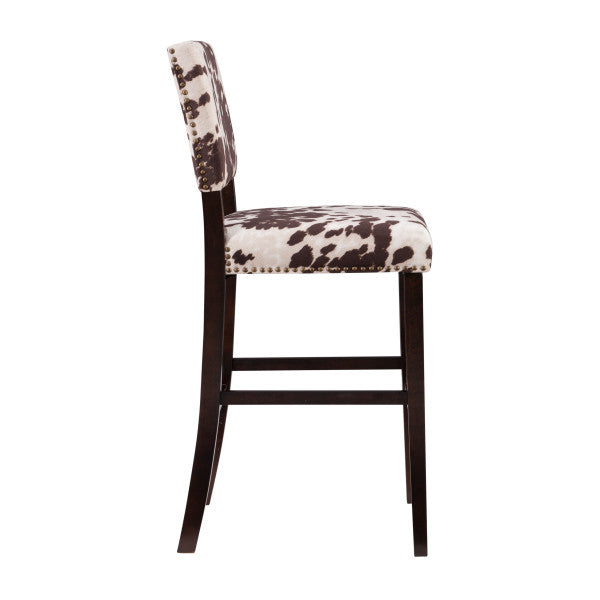 Corey Cow Print Stool