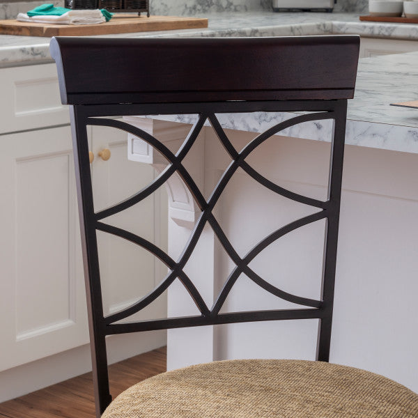 Curves Metal Counter Stool