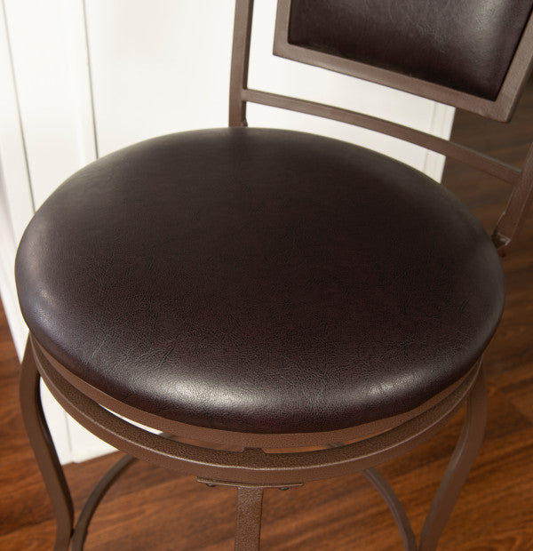 Townsend Dark Brown Adjustable Stool (Set of 3)