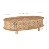 Imani Oval Coffee Table