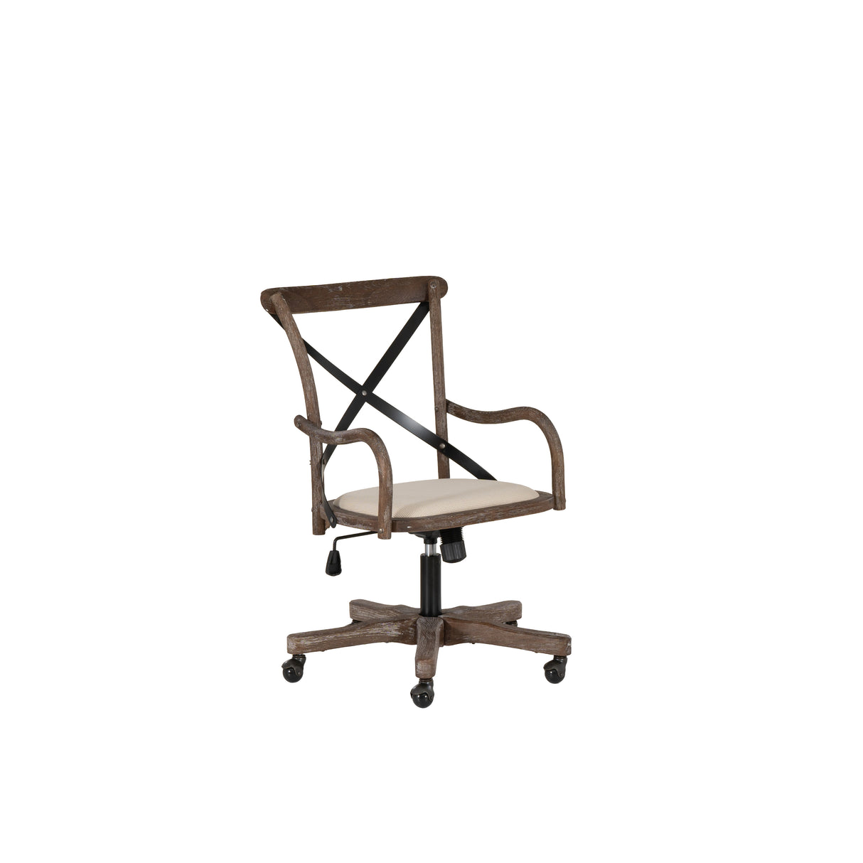 Hyde Gray wash Bentwood Office Chair