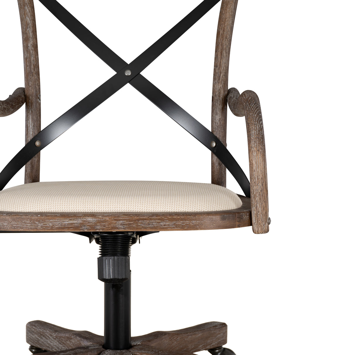Hyde Gray wash Bentwood Office Chair